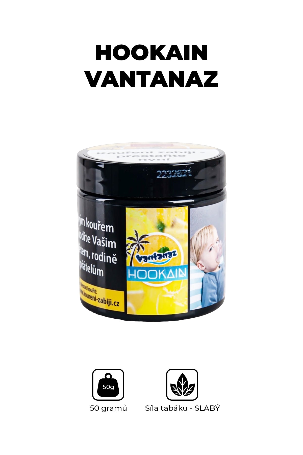 Tabák - Hookain 50g - Vantanaz