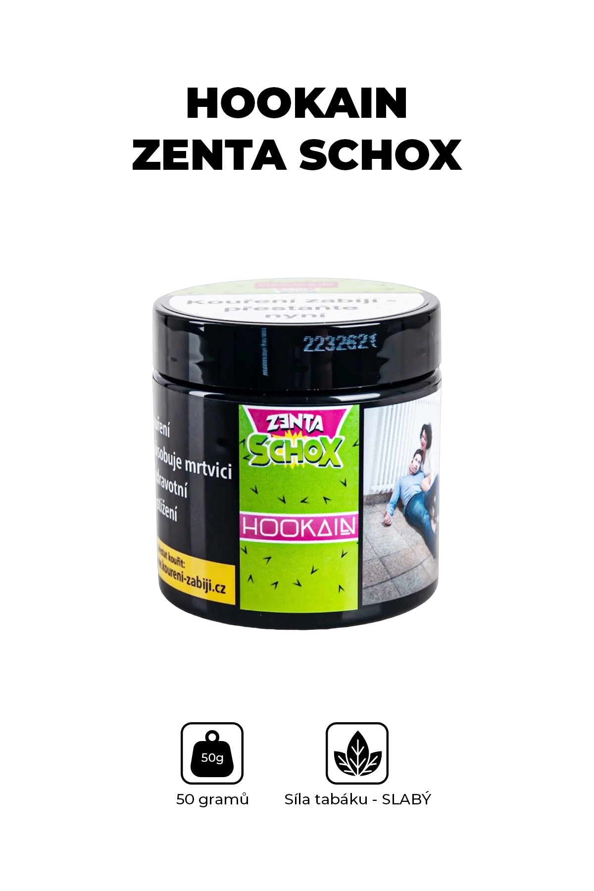 Tobacco - Hookain 50g - Zenta Schox