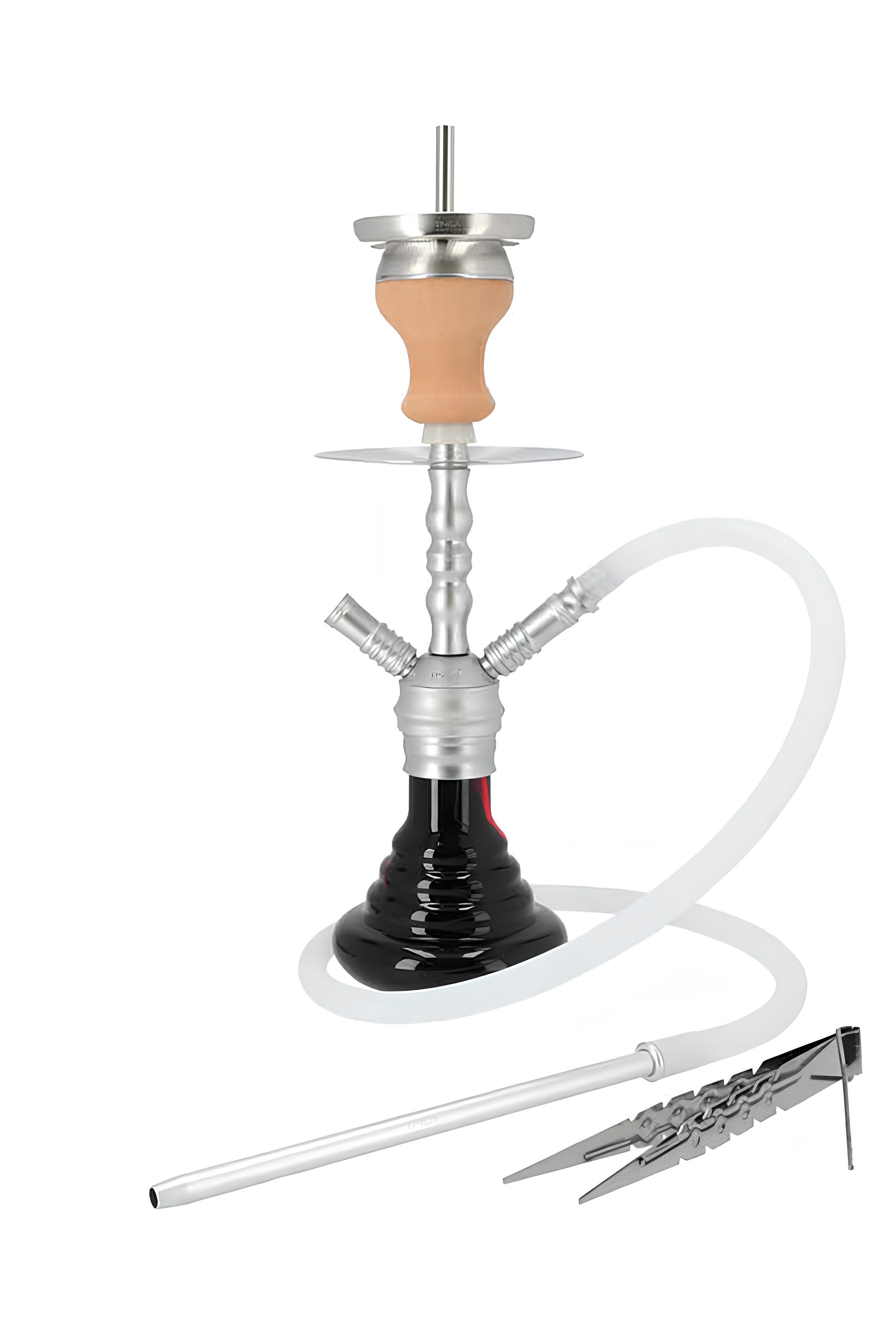 Hookah - INVI Meton 300 Silver Red-Racer
