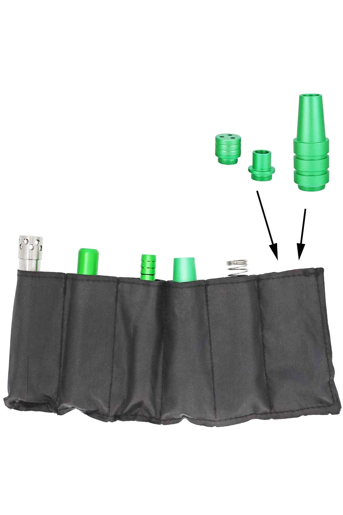 Hookah - INVI Nano Alu Green
