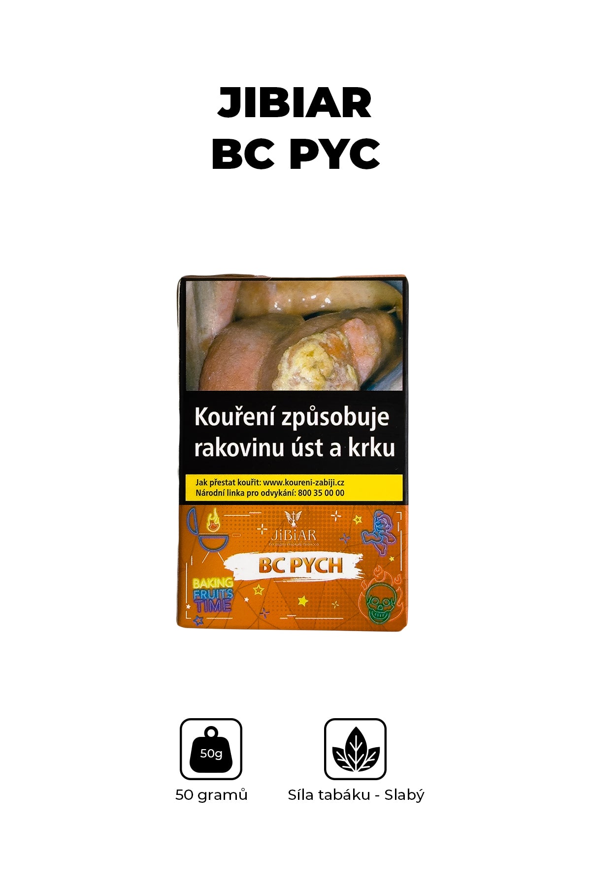 Tabák - Jibiar 50g - Bc Pyc