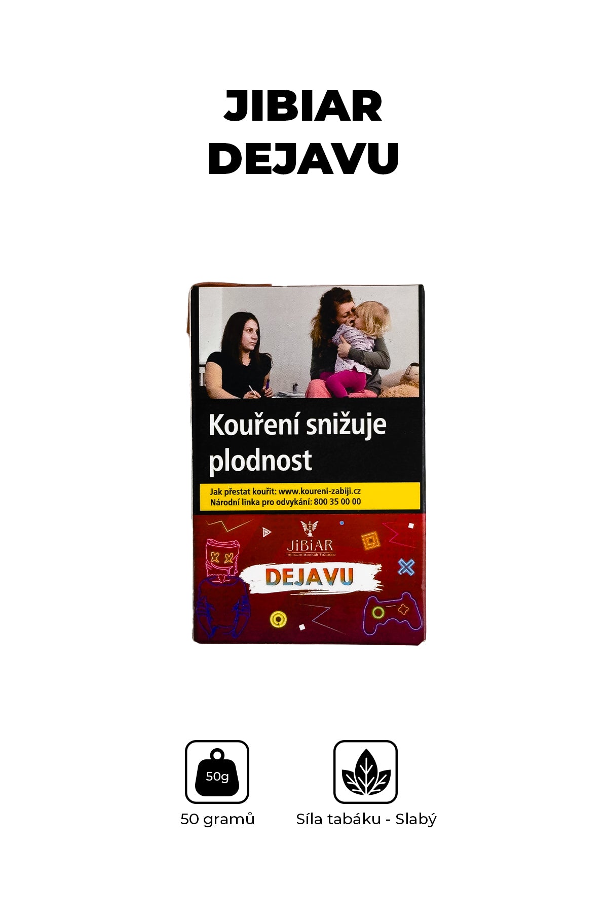 Tabák - Jibiar 50g - Dejavu