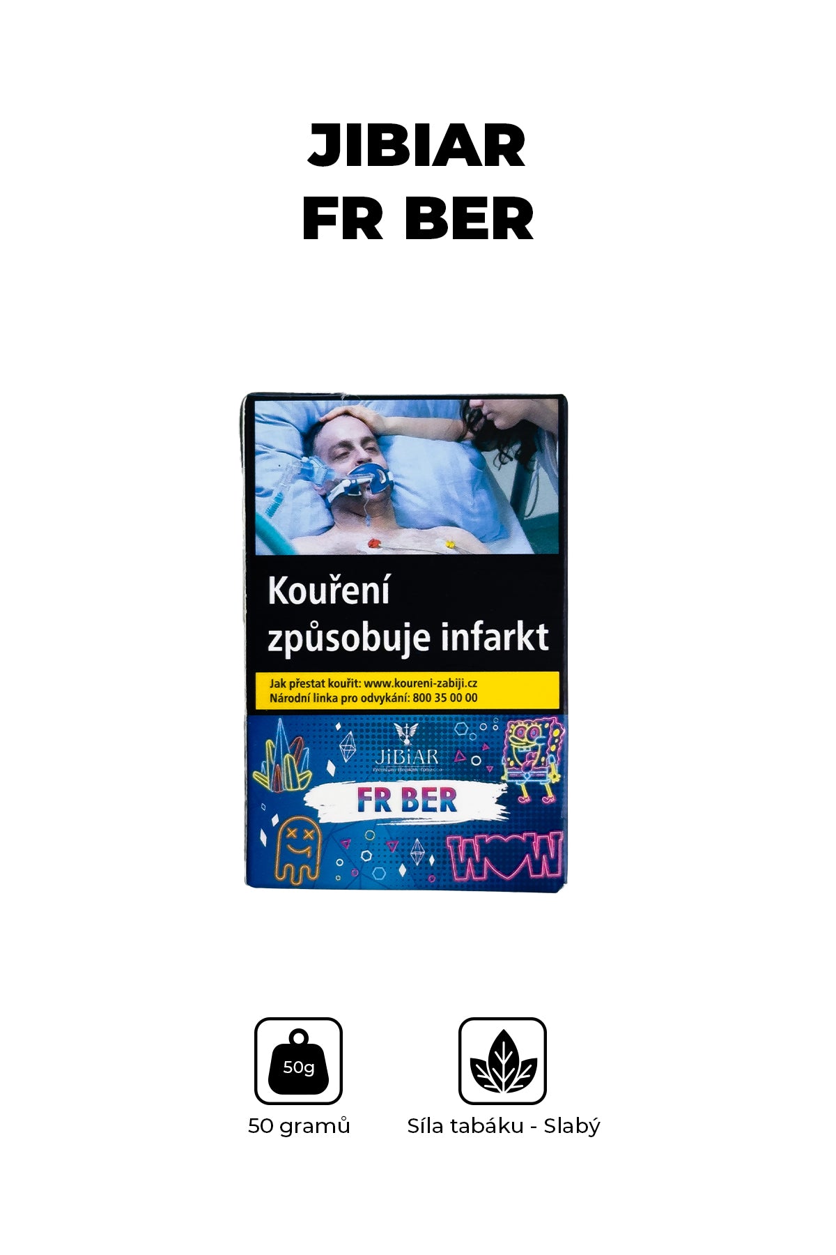 Tabák - Jibiar 50g - Fr Ber
