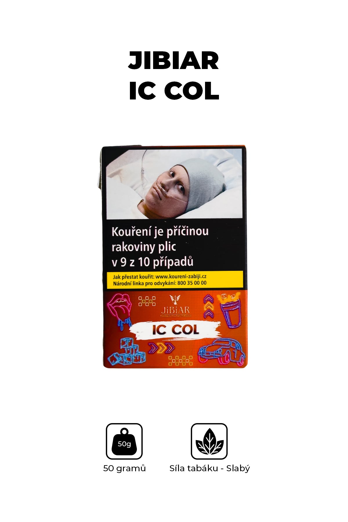 Tabák - Jibiar 50g - Ic Col