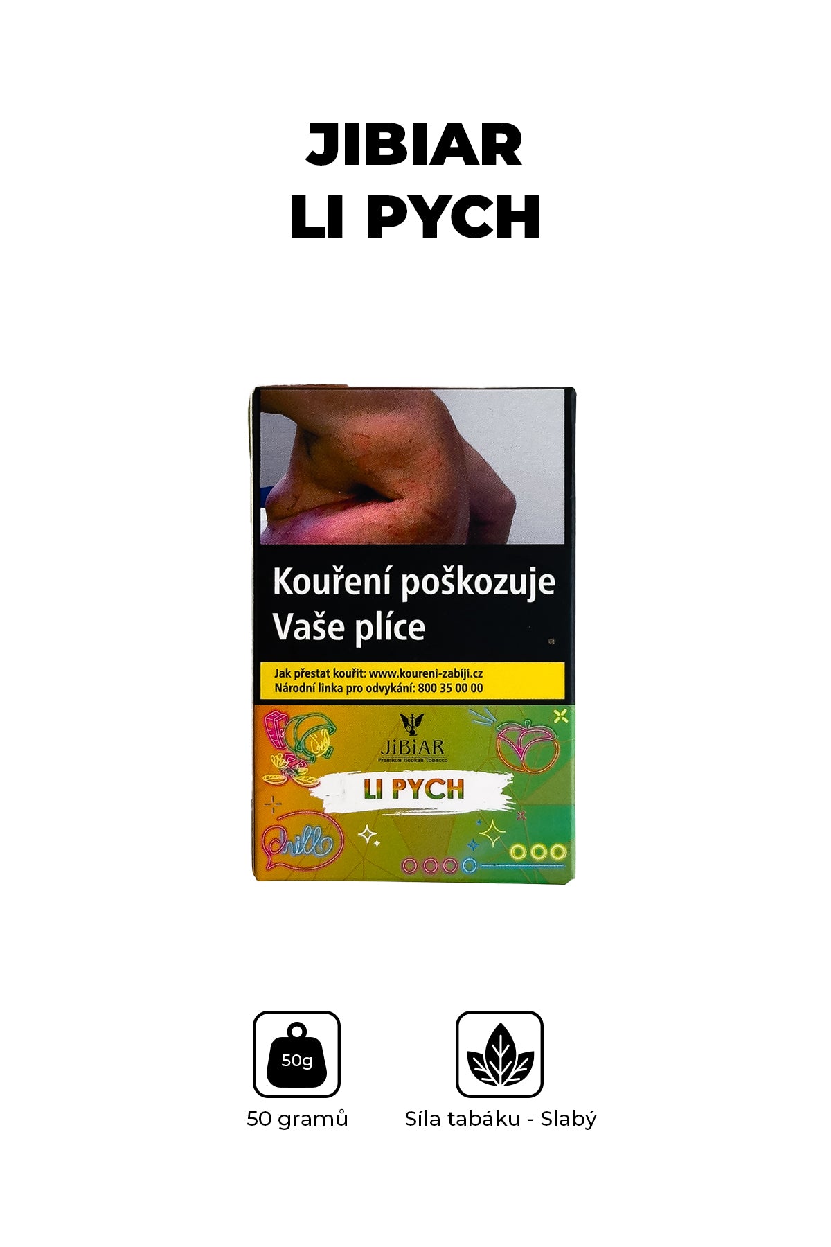 Tabák - Jibiar 50g - Li Pych
