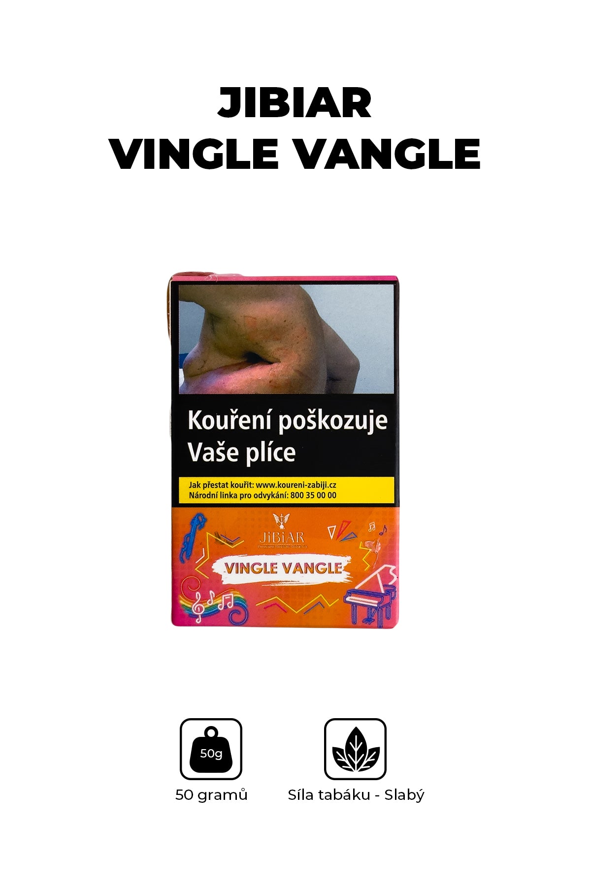 Tabák - Jibiar 50g - Vingle Vangle