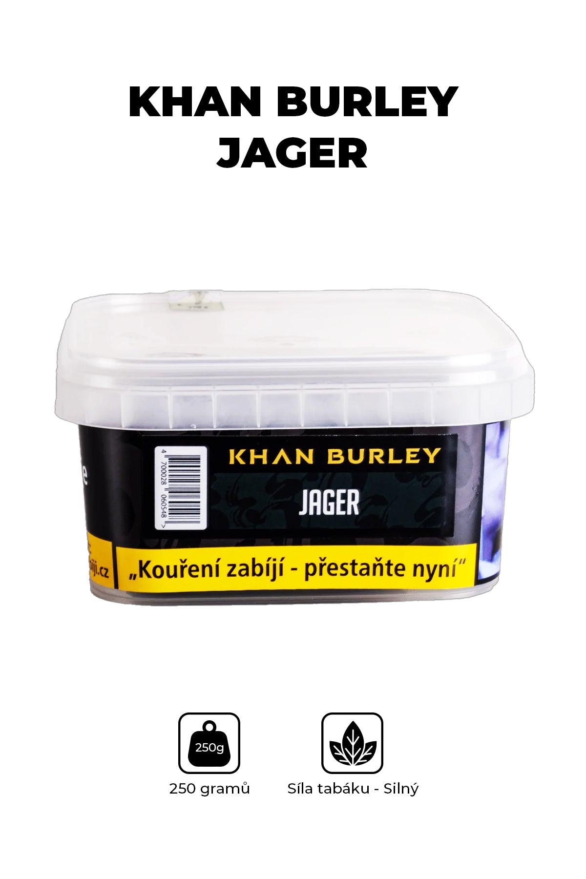 Tobacco - Khan Burley 250g - Jager