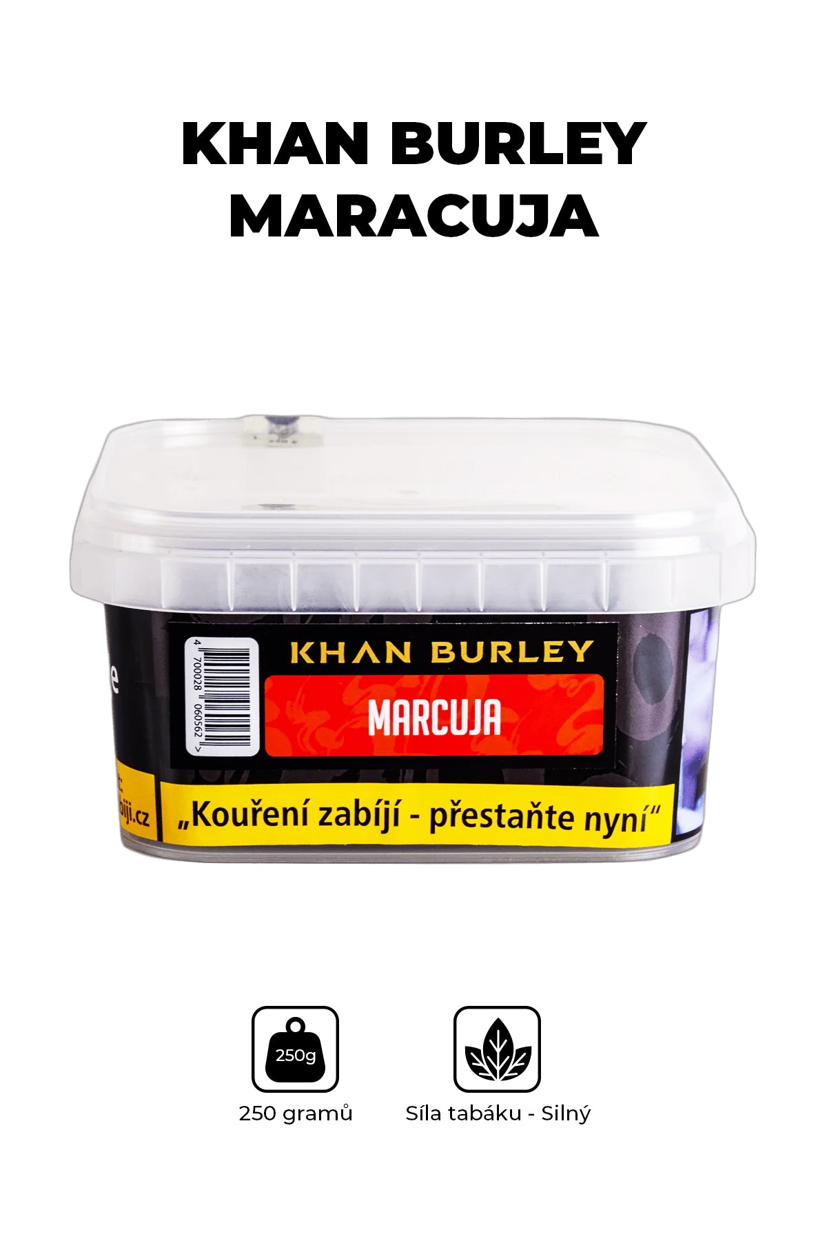 Tobacco - Khan Burley 250g - Maracuja