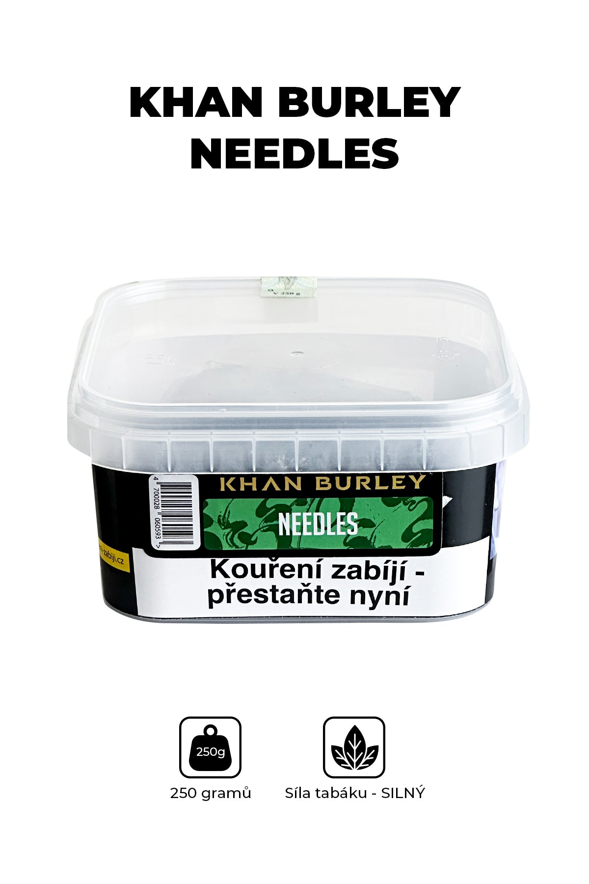 Tobacco - Khan Burley 250g - Needls