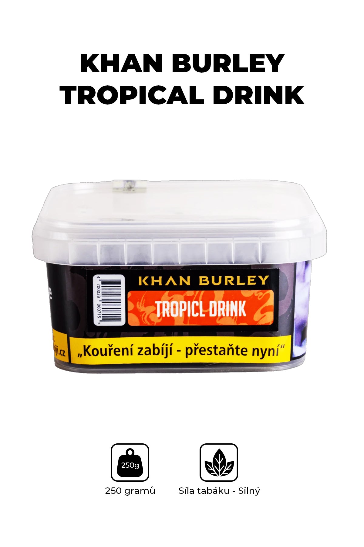 Tobacco - Khan Burley 250g - Tropical Drink