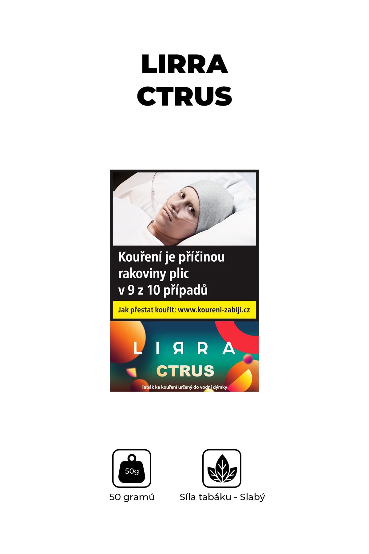 Tobacco - Lirra 50g - Ctrus