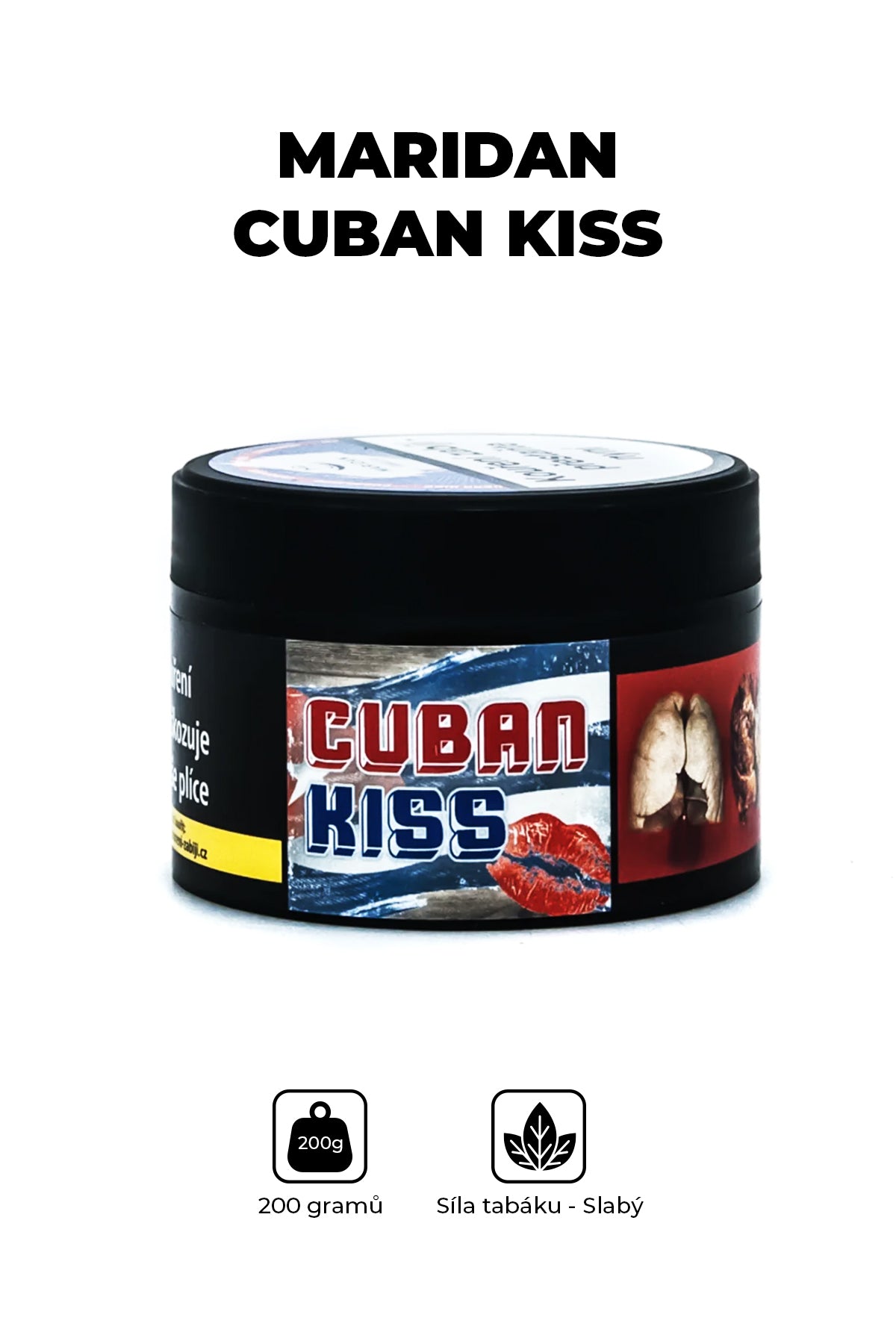 Tobacco - Maridan 200g - Cuban Kiss