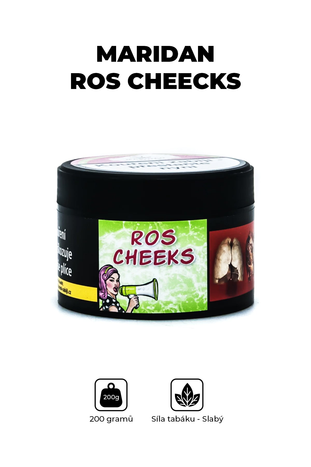 Tobacco - Maridan 200g - Ros Cheecks