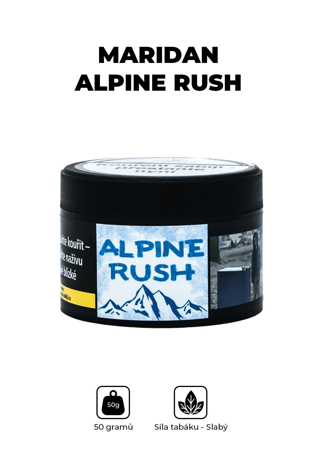Tobacco - Maridan 50g - Alpine Rush