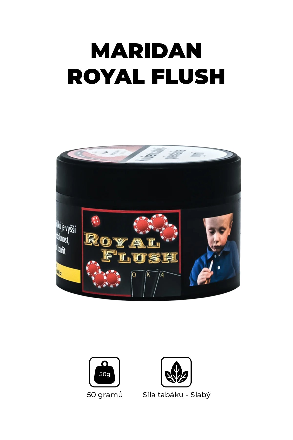 Tobacco - Maridan 50g - Royal Flush