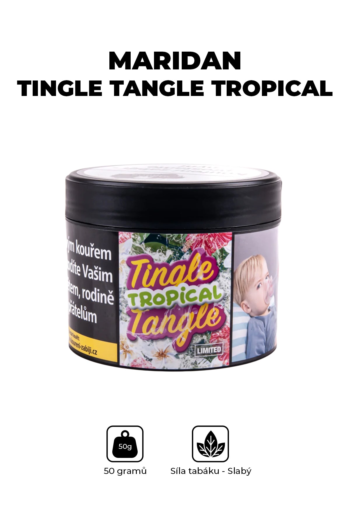 Tobacco - Maridan 50g - Tingle Tangle Tropical