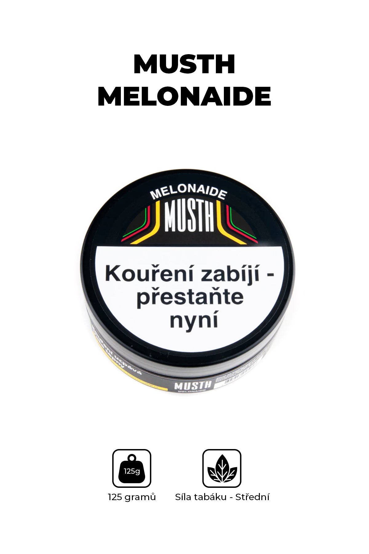 Tabák - MustH 125g - Melonaide