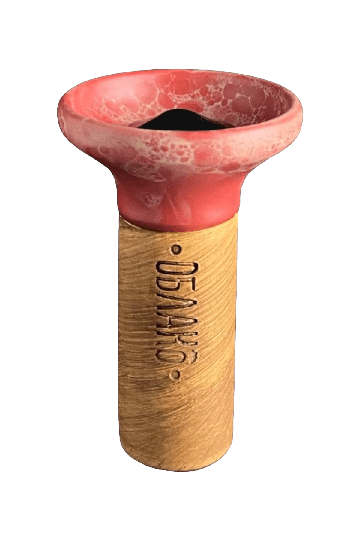 Bowl - Oblako Flow Black Marble Pink
