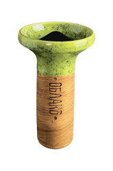 Bowl - Oblako Flow Black on Green Splash