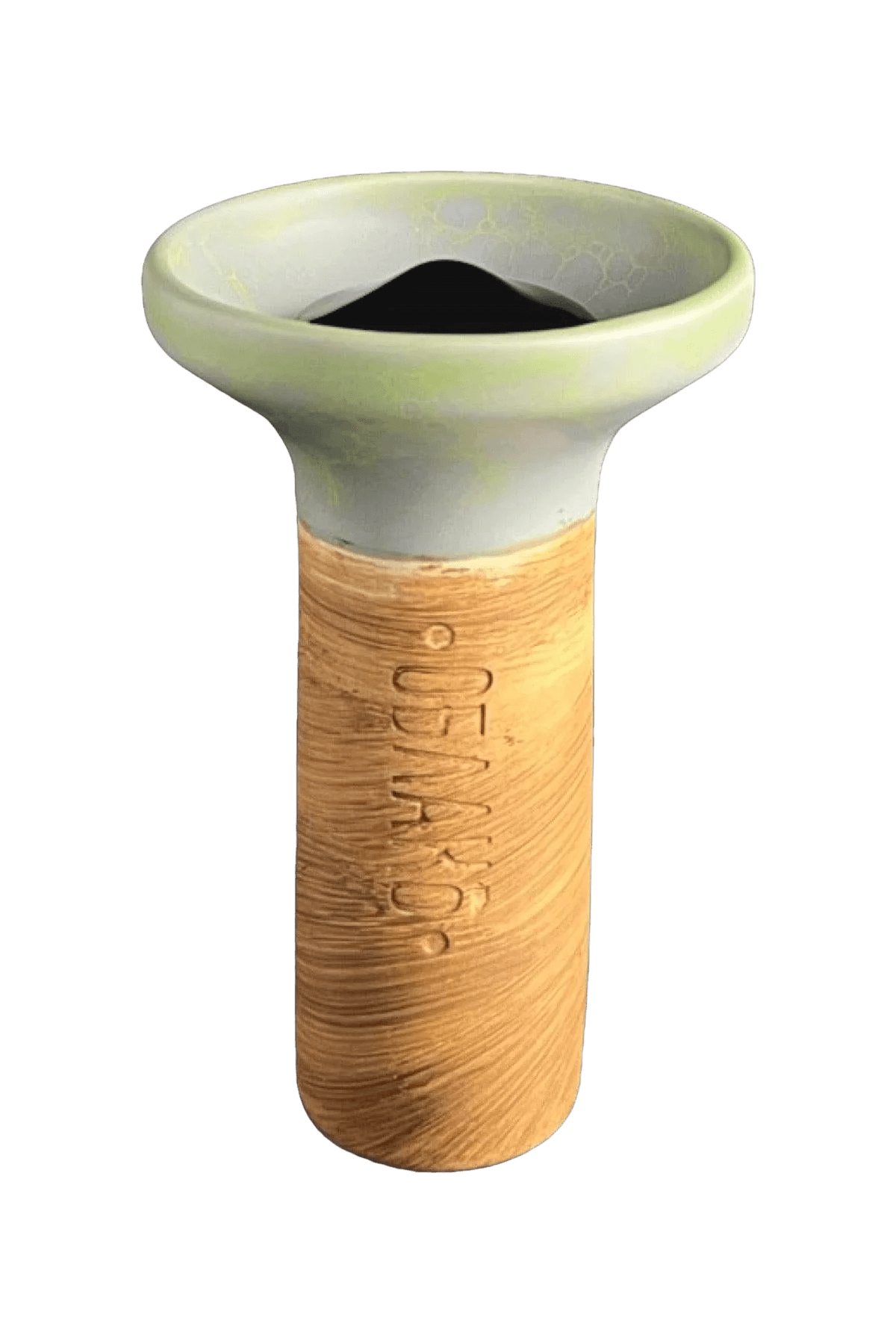 Bowl - Oblako Flow Black on Gray-Green