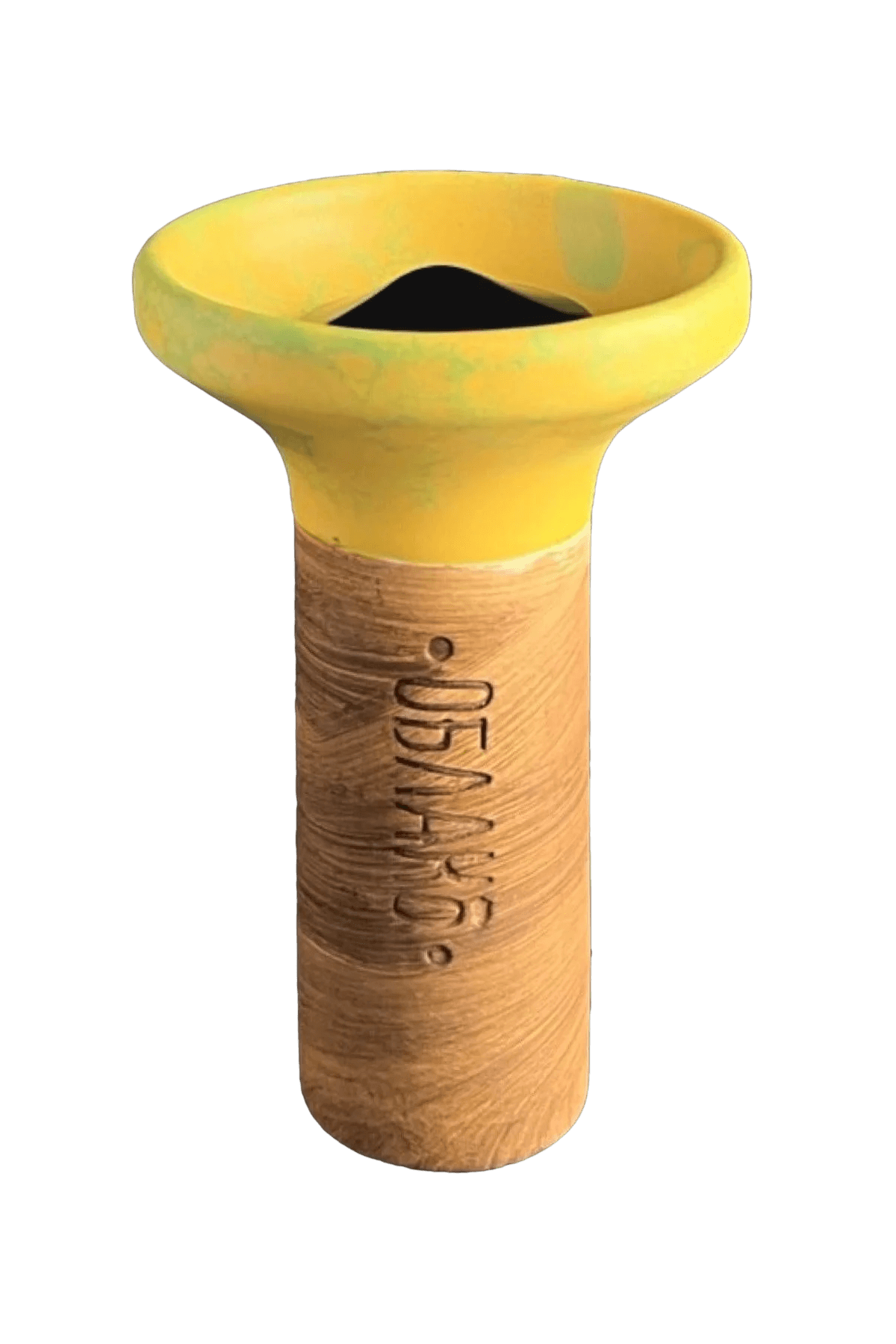 Bowl - Oblako Flow Black on Yellow-Green