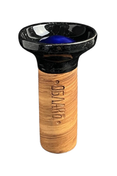 Bowl - Oblako Flow Dark Blue on Black