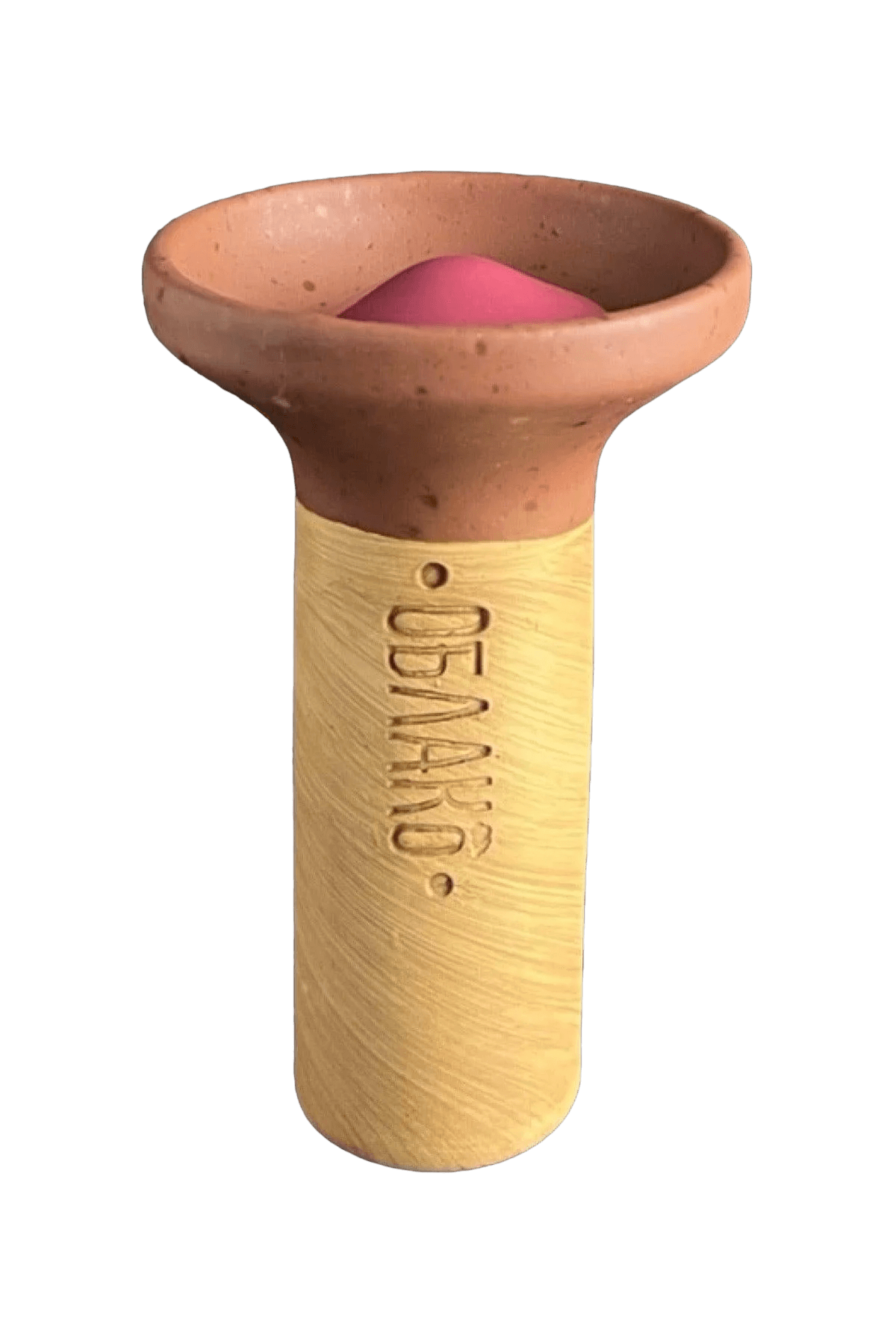 Bowl - Oblako Flow Light Vinous on Brown