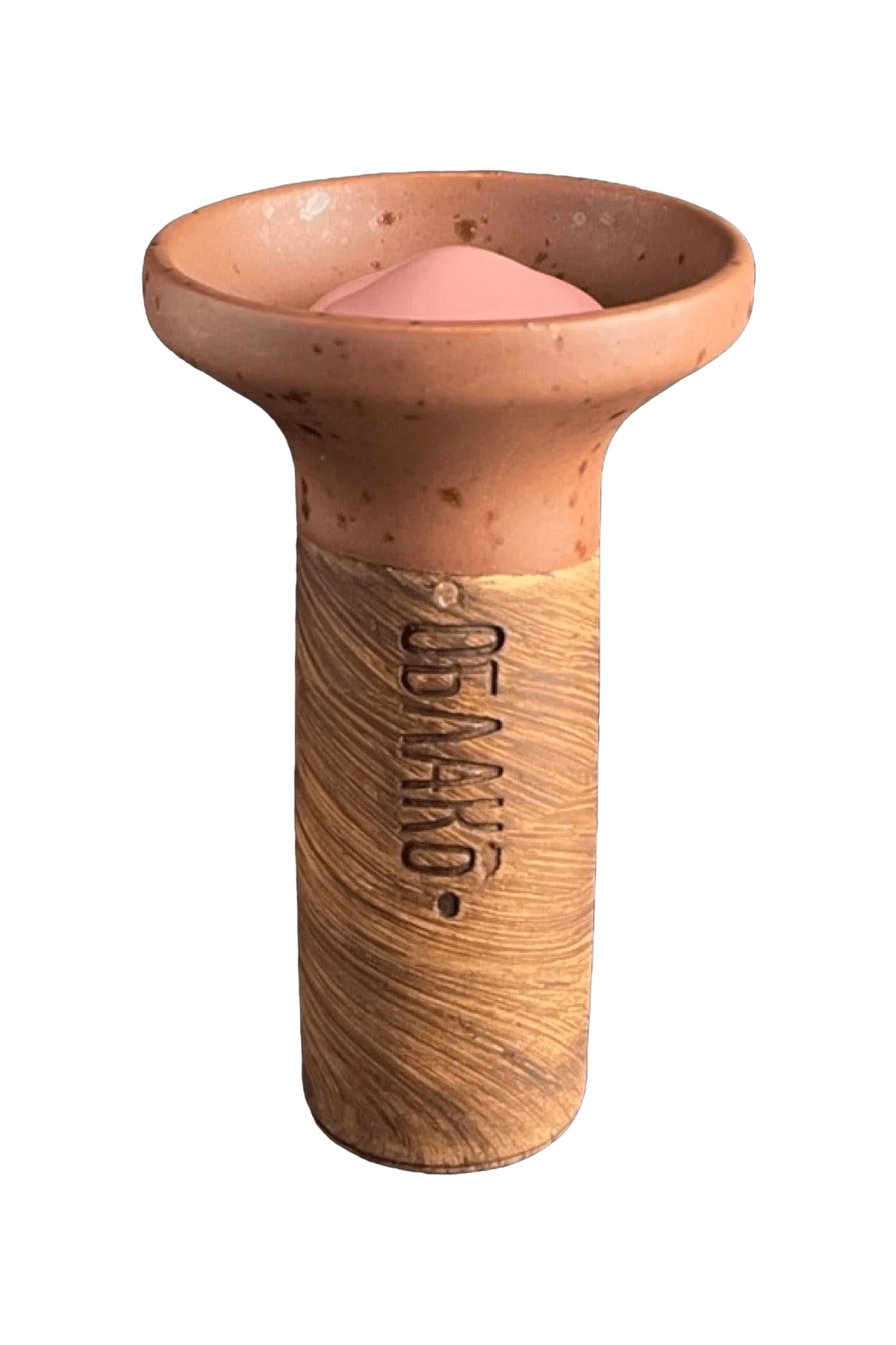 Bowl - Oblako Flow Pink on Brown