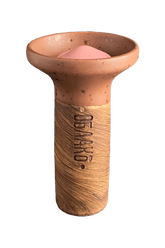 Bowl - Oblako Flow Pink on Brown