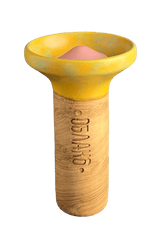 Bowl - Oblako Flow Pink on Yellow-Green