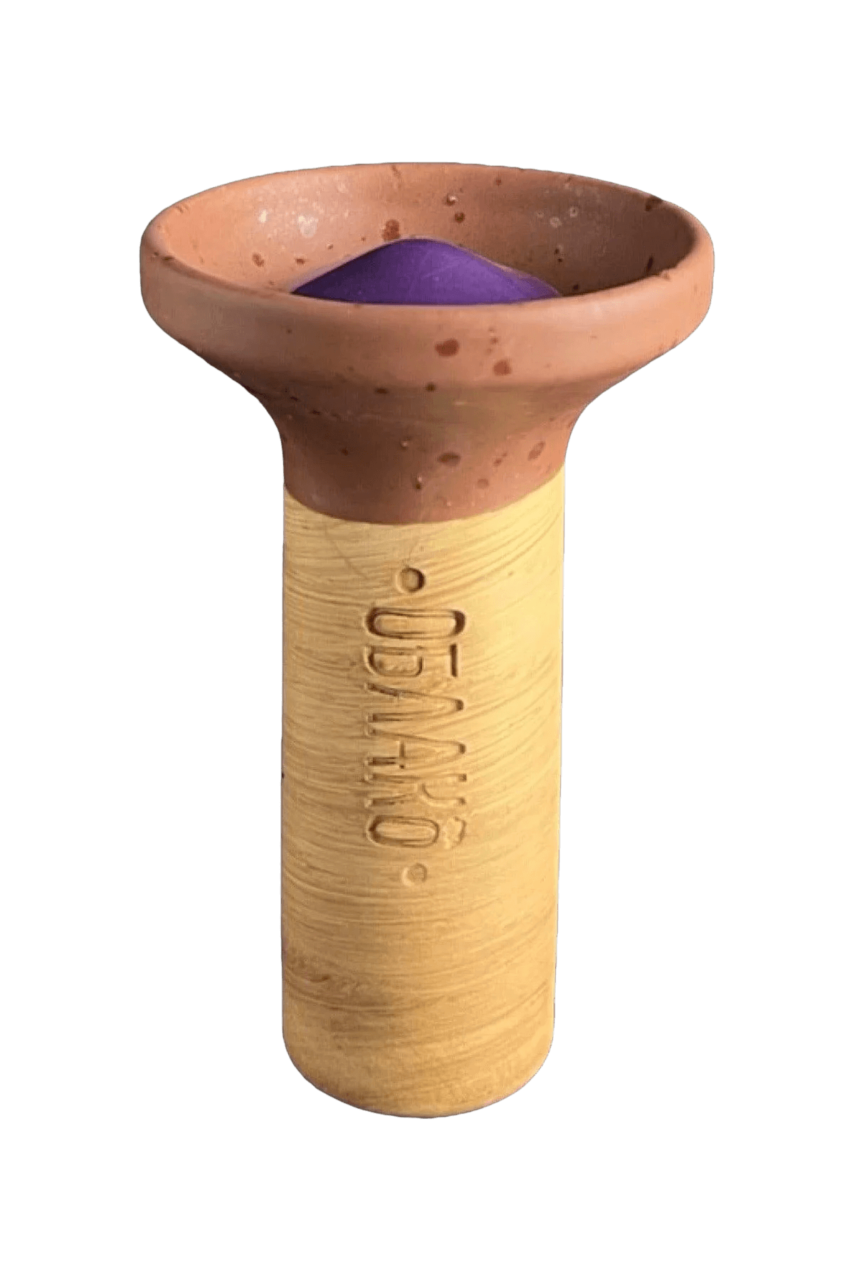 Bowl - Oblako Flow Purple on Brown