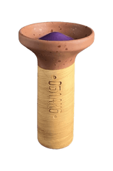 Bowl - Oblako Flow Purple on Brown