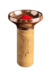 Bowl - Oblako Flow Red on Brown