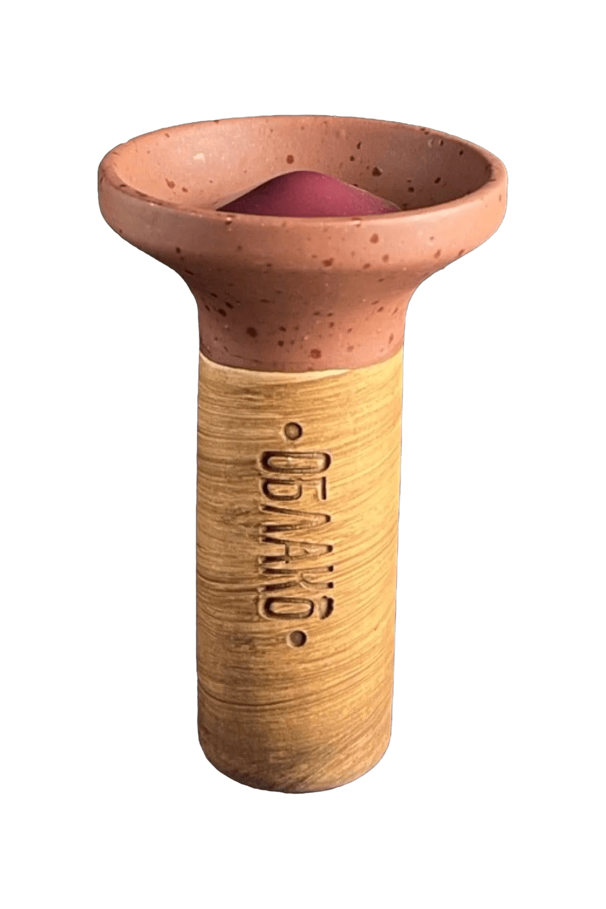 Bowl - Oblako Flow Vinous on Brown