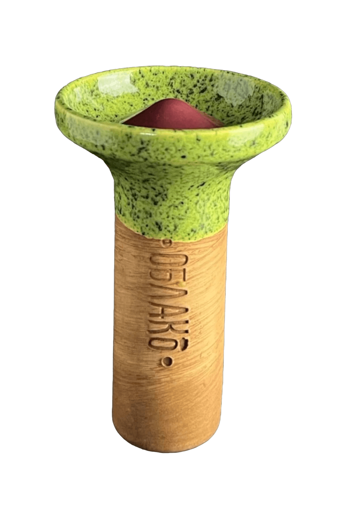 Bowl - Oblako Flow Vinous on Green Splash