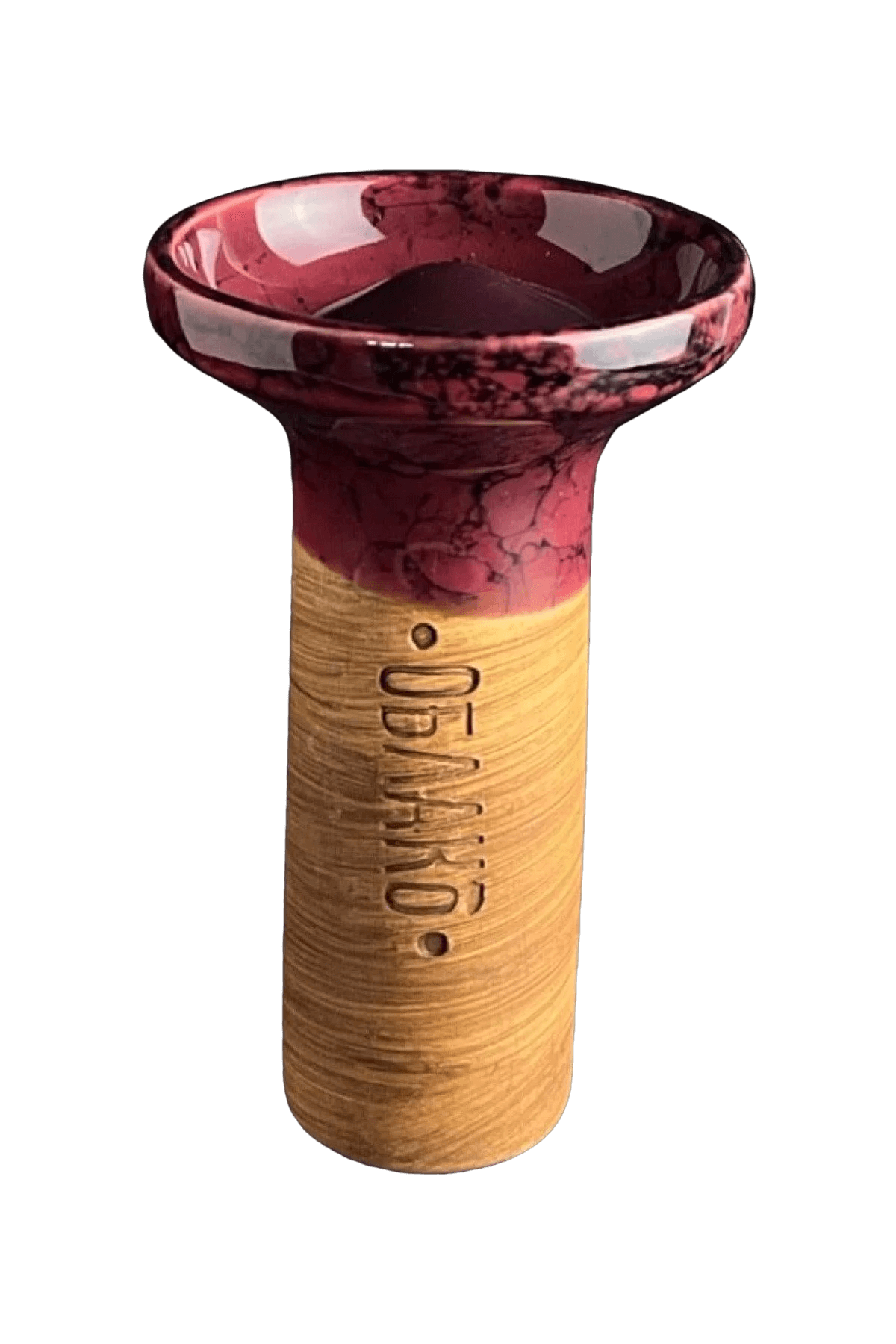 Bowl - Oblako Flow Vinous on Marble Vinous