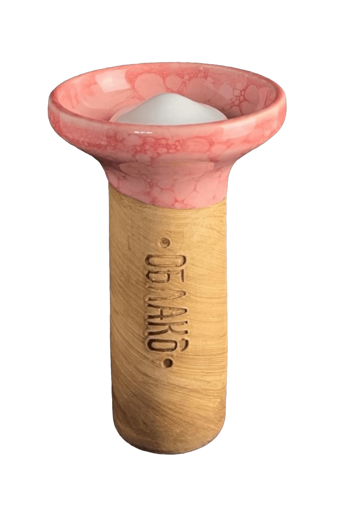 Korunka - Oblako Flow White on Marble Light Pink