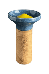 Bowl - Oblako Flow Yellow on Blue