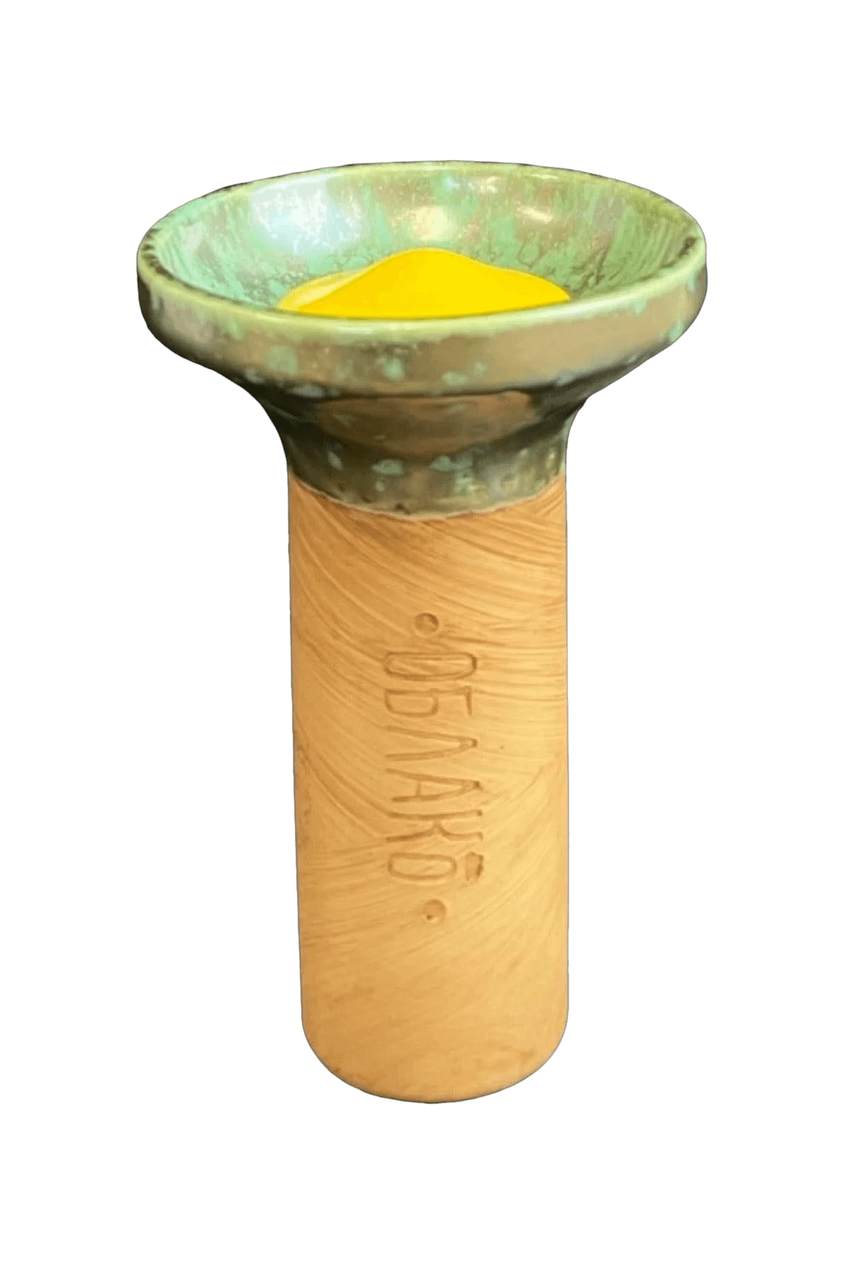 Korunka - Oblako Flow Yellow on Bronze-Green