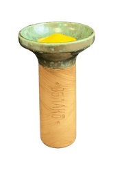 Bowl - Oblako Flow Yellow on Bronze-Green