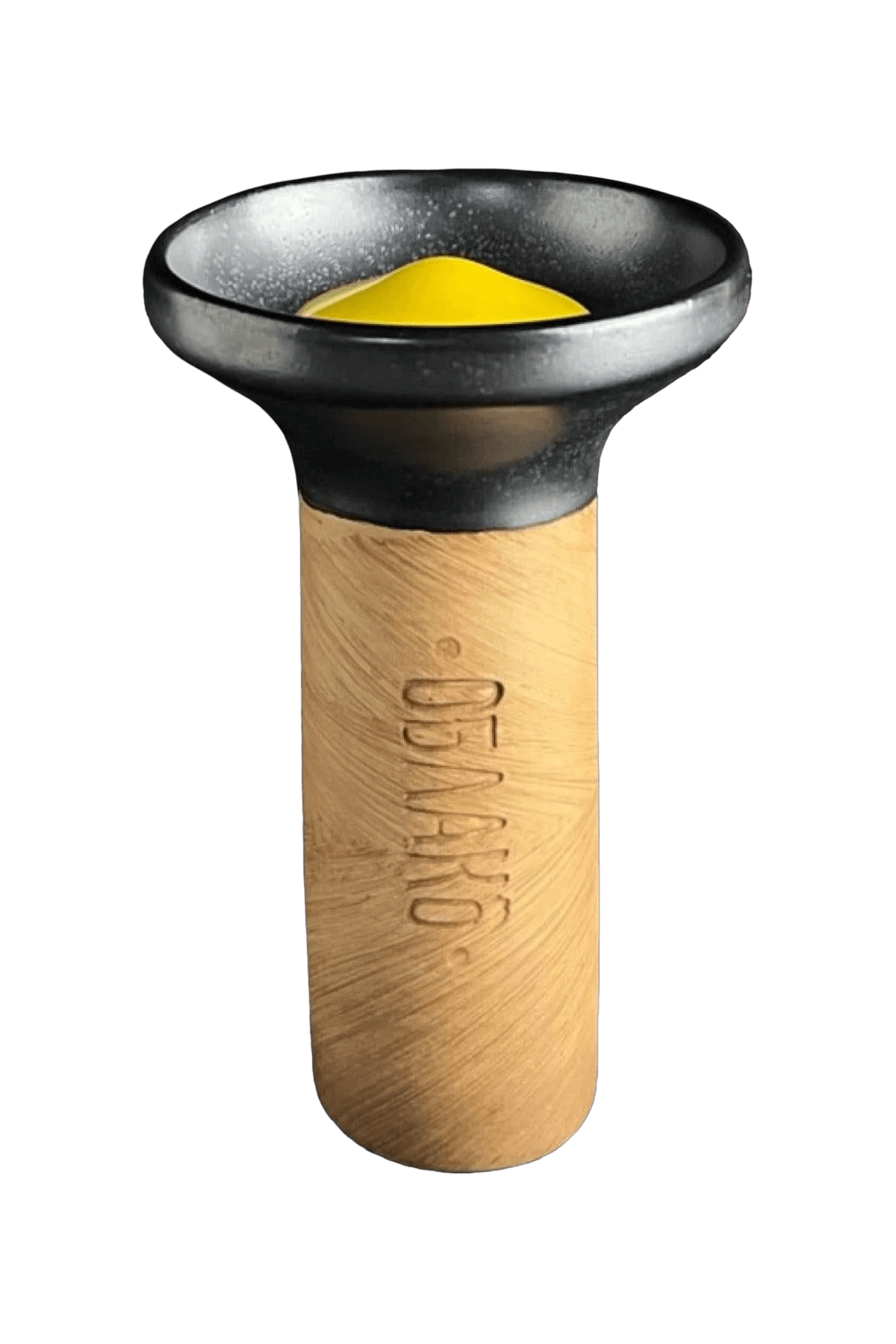 Bowl - Oblako Flow Yellow on Graphite