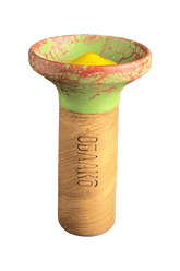 Bowl - Oblako Flow Yellow on Green