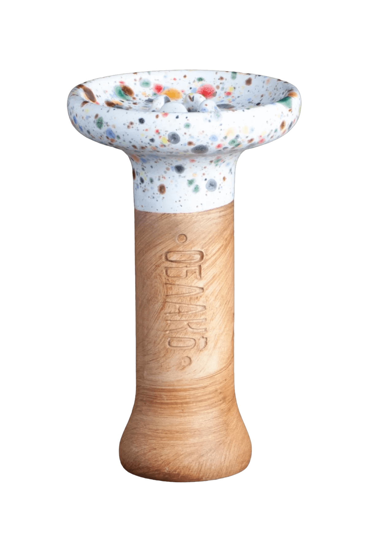 Bowl - Oblako Phunnel With Top Glaze Blueberry Milk