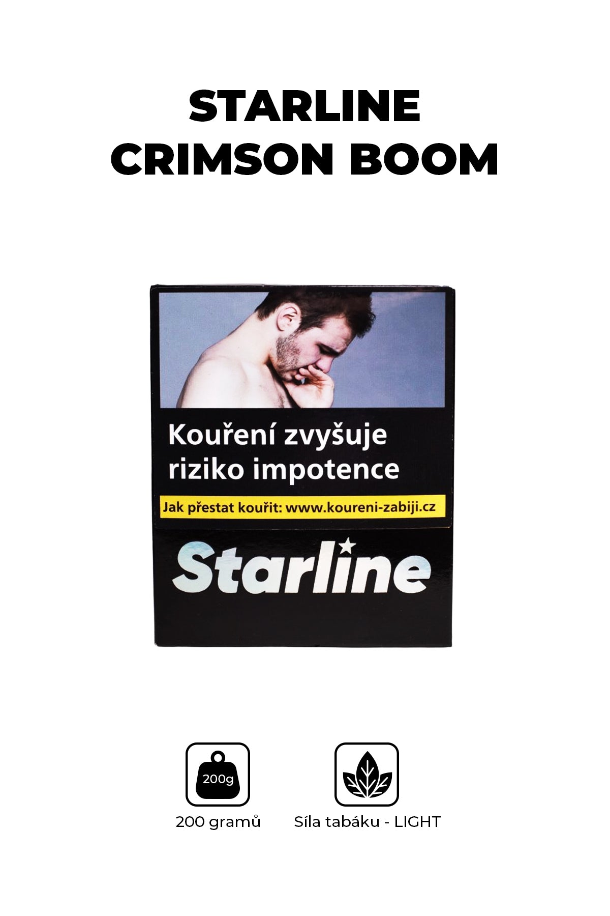 Tobacco - Starline 200g - Crimson Boom
