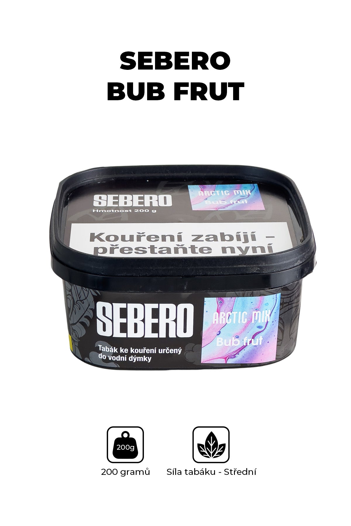 Tobacco - Sebero Arctic Mix 200g - Bub frut