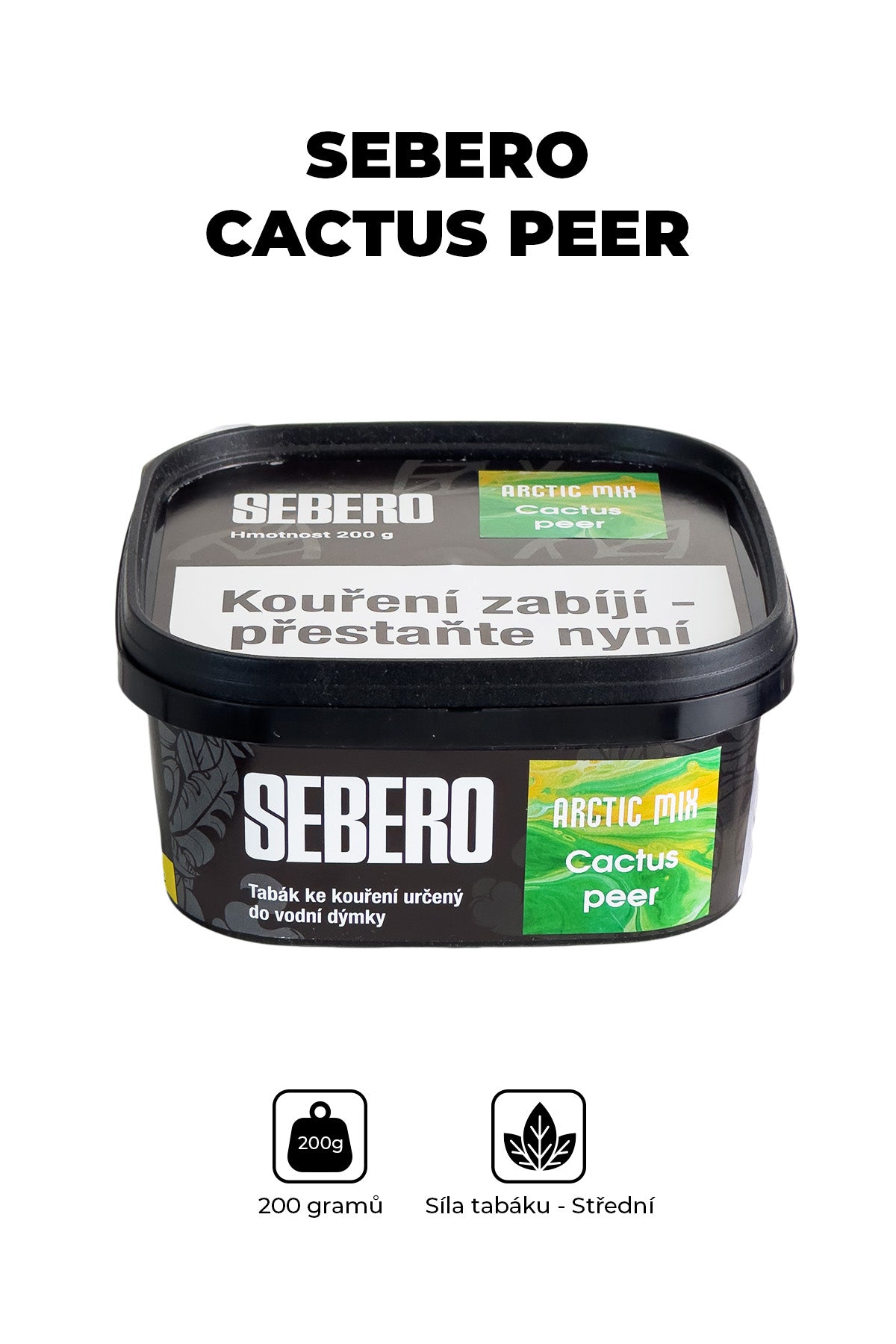 Tobacco - Sebero Arctic Mix 200g - Cactus peer