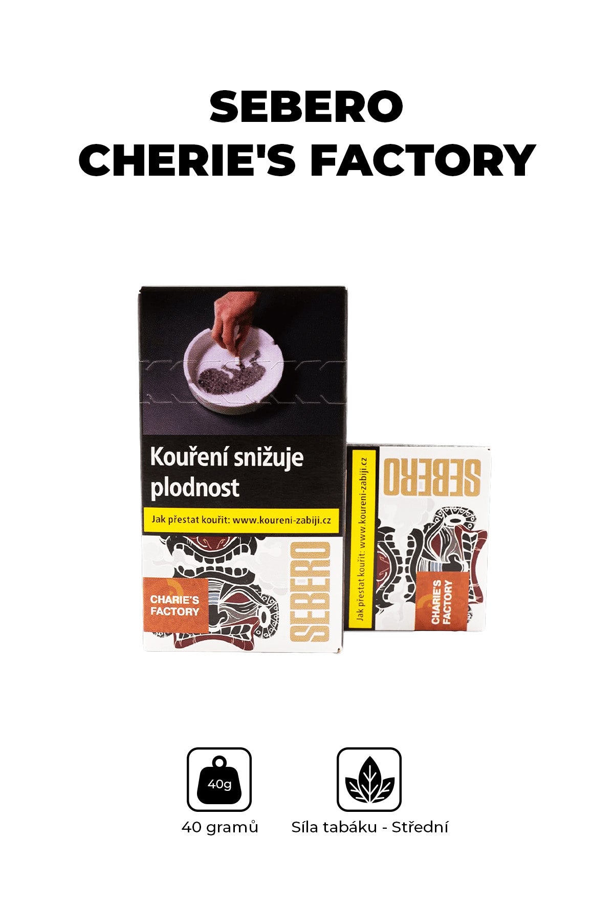 Tobacco - Sebero 40g - Cherie's Factory