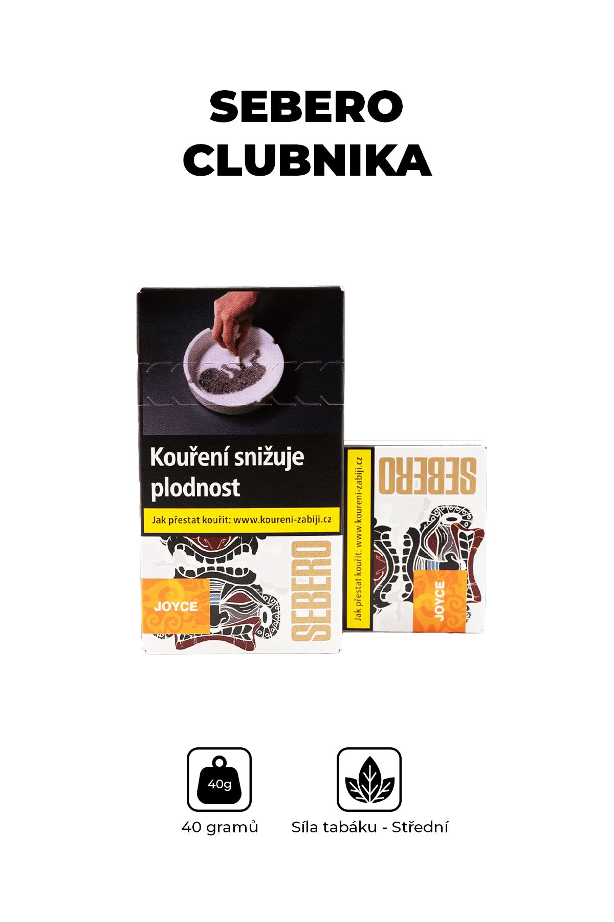 Tobacco - Sebero 40g - Clubnika