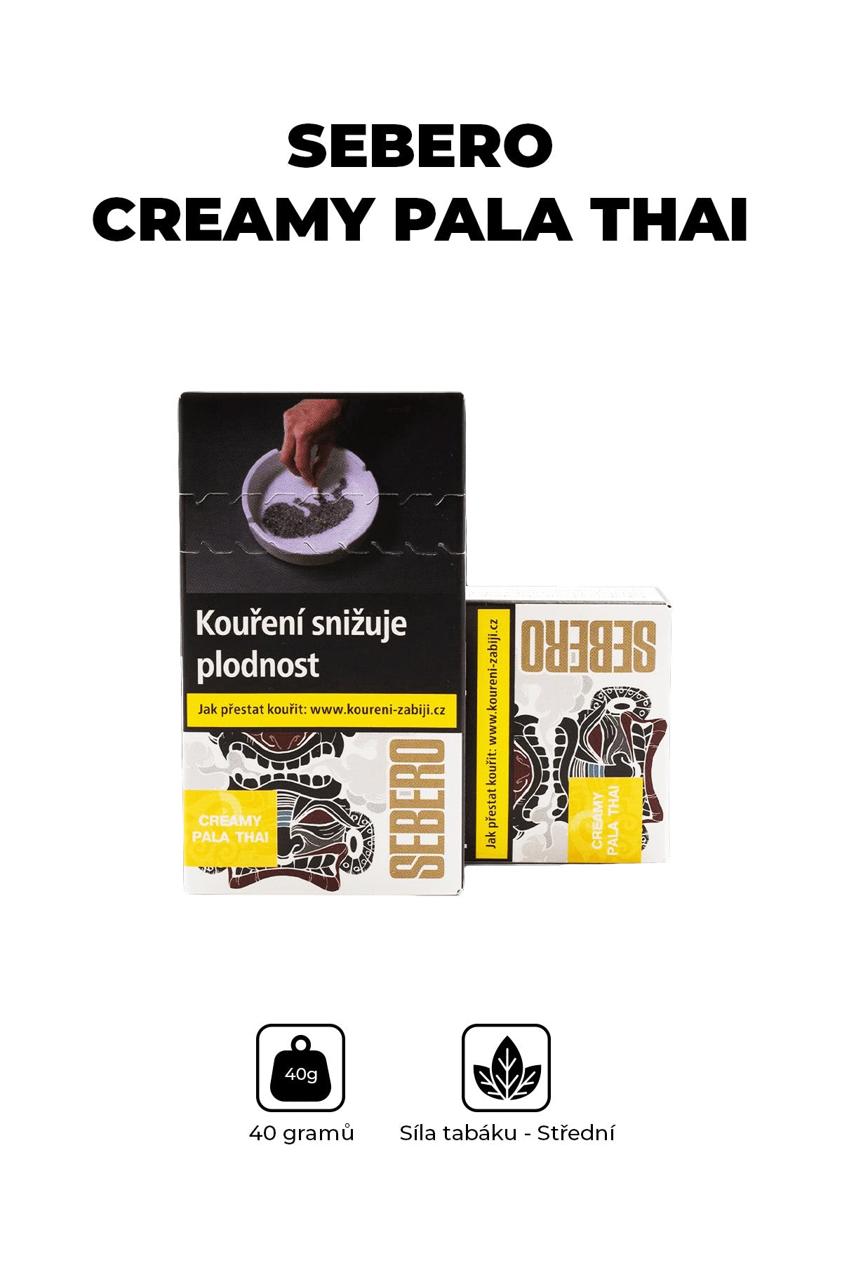 Tobacco - Sebero 40g - Creamy Pala Thai