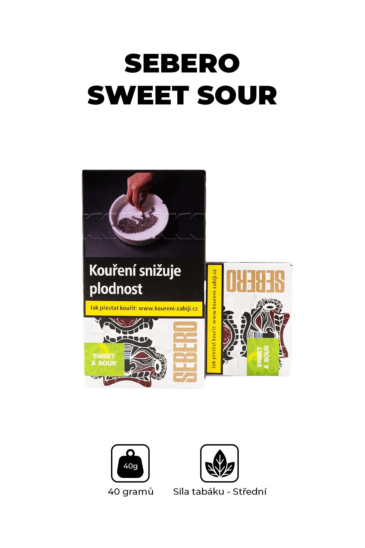 Tobacco - Sebero 40g - Sweet Sour